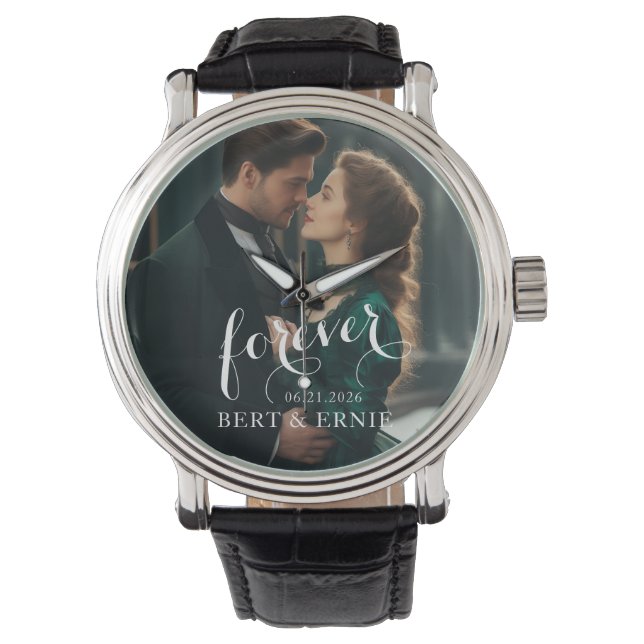 Une montre Mémoire dans le Temps Conçue avec Votre (devant)