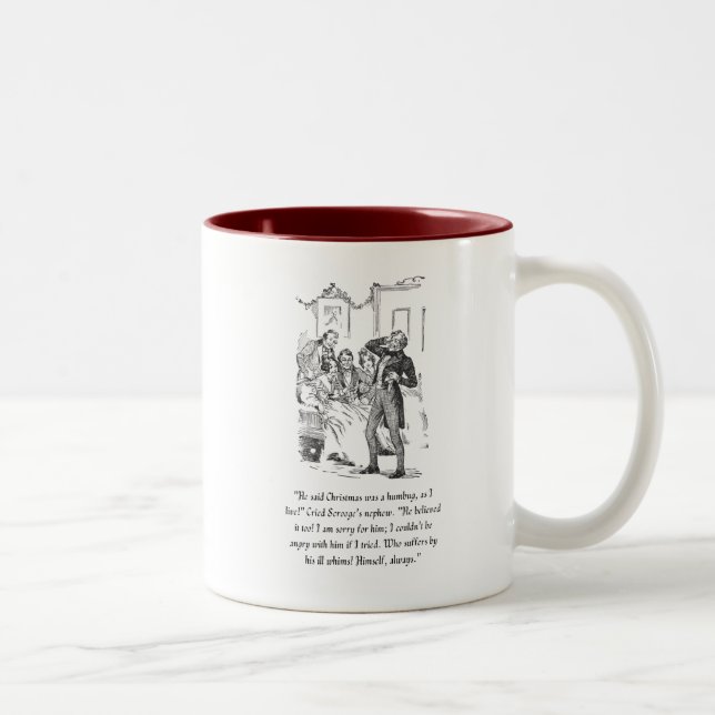 Une Mug Carol de Noël (Droit)