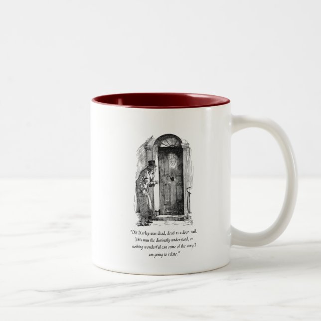 Une Mug Carol de Noël (Droit)