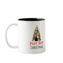 Une Mug de Noël Purr-fect