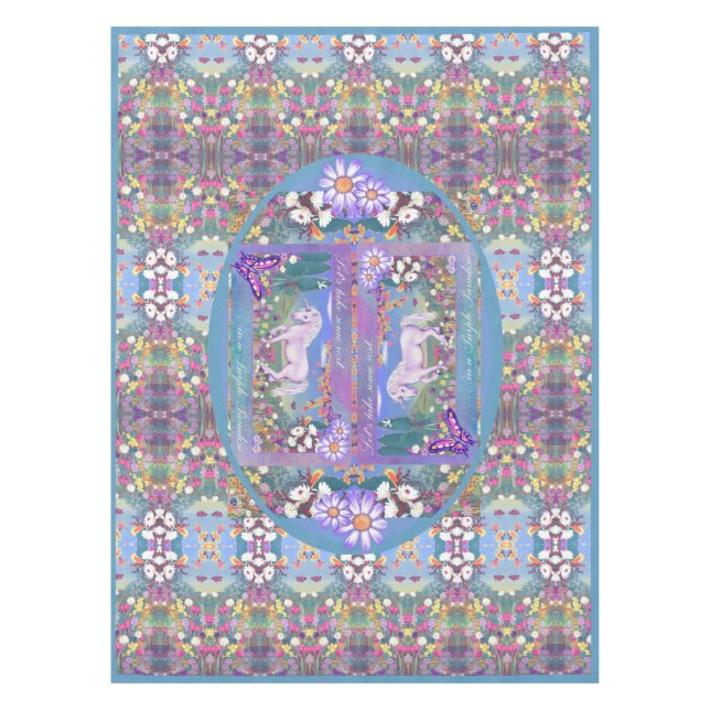 Une nappe de paradis violet (Devant)