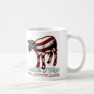 Une nation de tasse de moutons