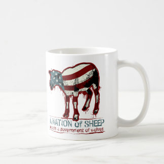 Une nation de tasse de moutons