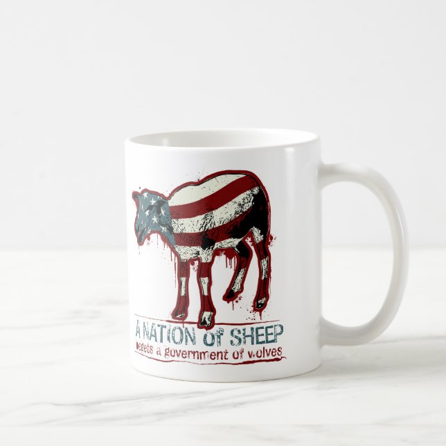 Une nation de tasse de moutons (Droite)