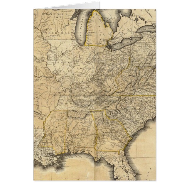 Une nouvelle carte correcte des Etats-Unis (Devant)