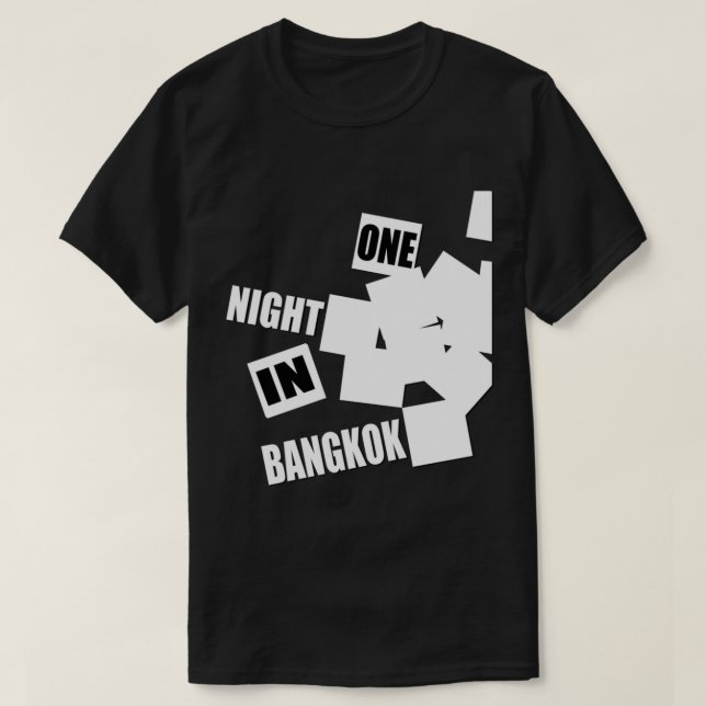 Une nuit à Bangkok Essential T-Shirt (Design devant)