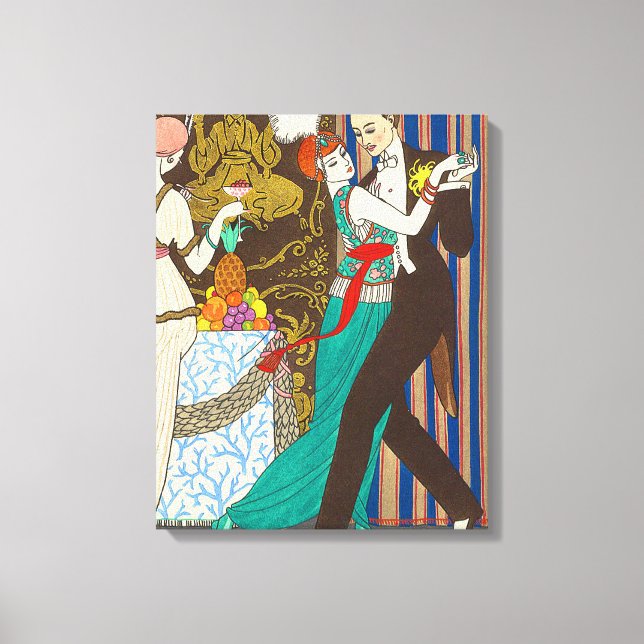 Une nuit dans la toile Art décadente Paris Imprime (Recto)