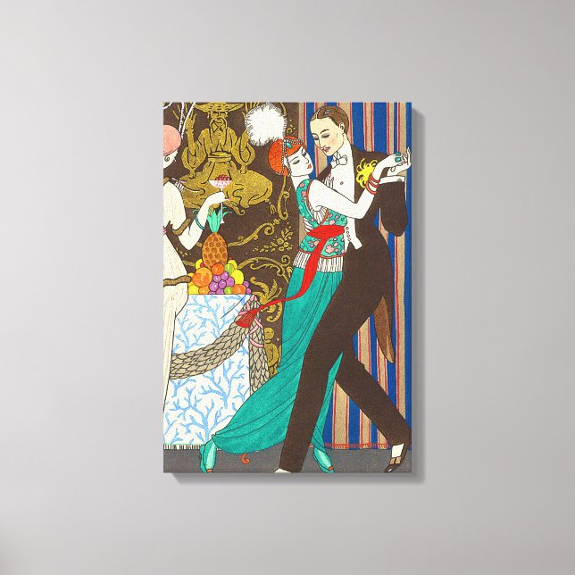 Une nuit dans la toile Art décadente Paris Imprime (Recto)