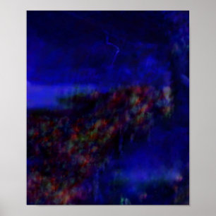 Une Nuit Orageuse ~ Affiche 11x13.13