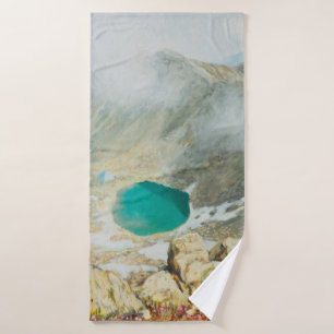 Une peinture à l'huile sur toile du plus haut somm