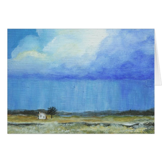 Une peinture de paysage parfaite d'art abstrait de (Devant horizontal)