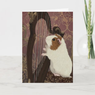 Une performance polie – Carte de vœux pour cochon