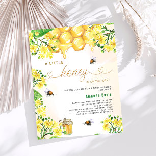 Une petite abeille jaune baby shower budget