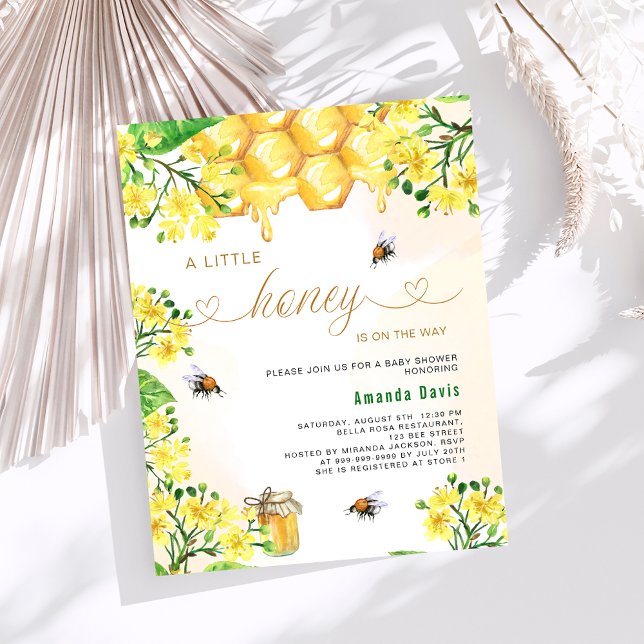 Une petite abeille jaune baby shower budget (Créateur téléchargé)