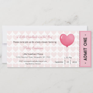 Une petite amoureuse est sur la voie Invitation