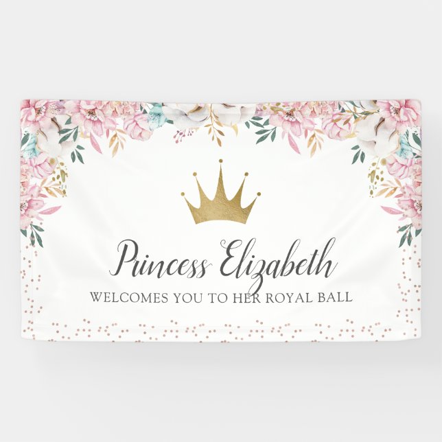Une Petite Bannière Royale Princesse (Horizontal)