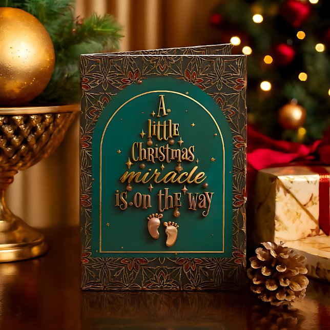Une petite carte de miracle de Noël est en route (Créateur téléchargé)