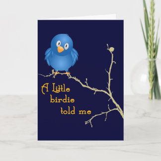 Une petite carte de voeux de Momism de birdie