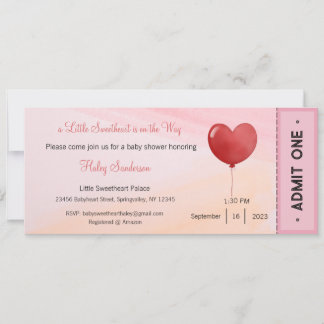 Une petite chérie est sur la voie Invitation
