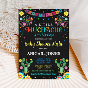 Une petite invitation au baby shower muchacho