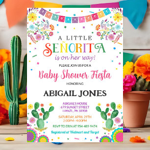 Une petite invitation baby shower senorita