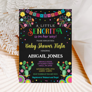 Une petite invitation baby shower senorita