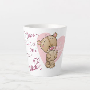 Une Petite Mug Latte Sur Un Million