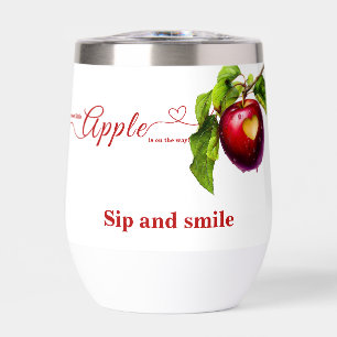 Une petite pomme arrive   Shower bébé automnal 