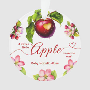 Une petite pomme arrive Shower bébé automnal