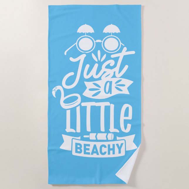 une petite serviette de plage (Devant)