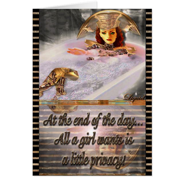 Une peu d'intimité personnalisable (Devant)