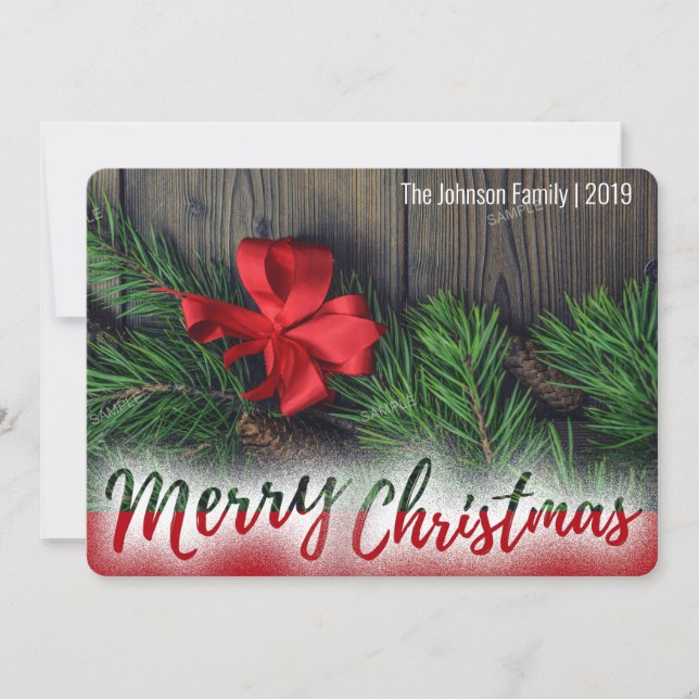 Une photo complète Fêtes de Noël (Devant)