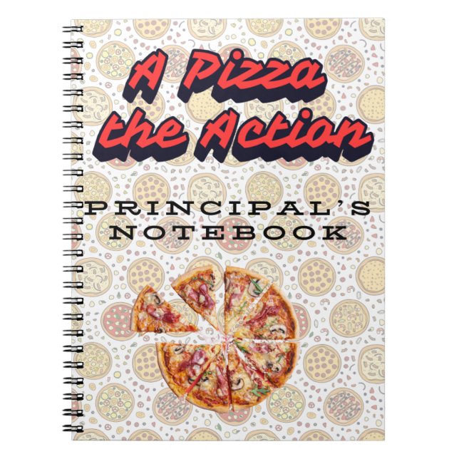 Une "Pizza" L'action carnet principal (Devant)