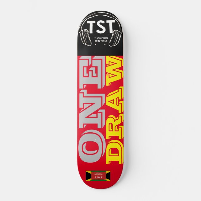 UNE PLANCHE À ROULETTES Skateboard (Recto)