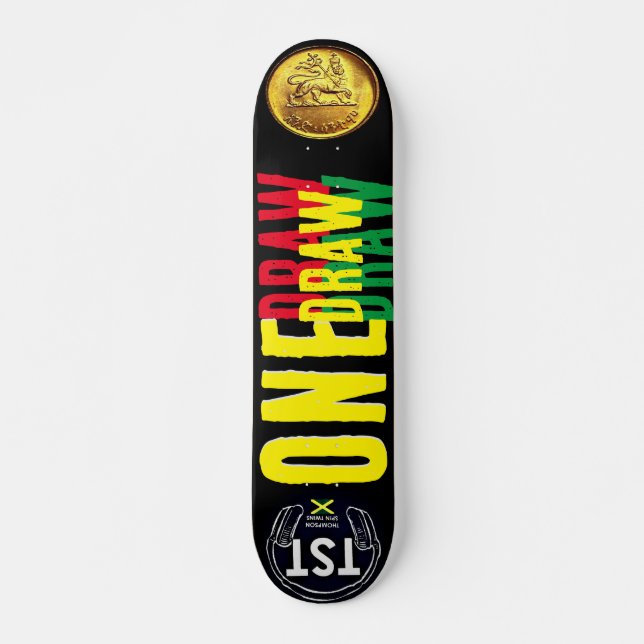 UNE PLANCHE DE SKATEBOARD JMT 7 3/4" (Devant)