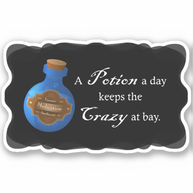 Une Potion Un Sticker Vinyl Day (Devant)