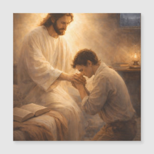 Une prière à genoux avec Jésus