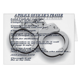 UNE PRIÈRE DU POLICIER