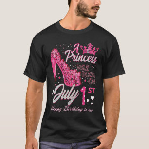 Une princesse est née le 1er juillet talons hauts 