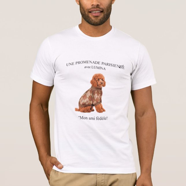 Une Promenade Parisienne avec Lumina | T-Shirt Chi (Devant)