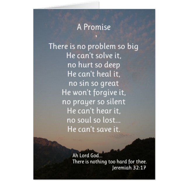 Une promesse...religieuse (Devant)