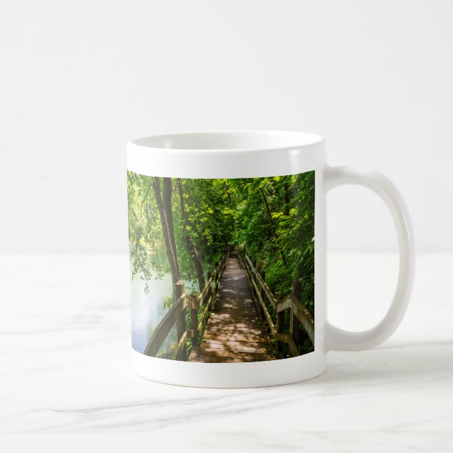 Une Randonnée Tranquille Café Mug (Droite)
