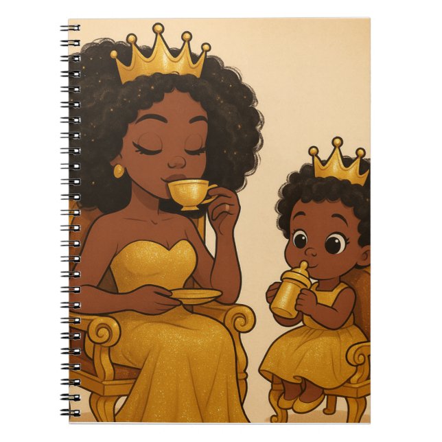 Une reine et son Carnet princesse (Devant)