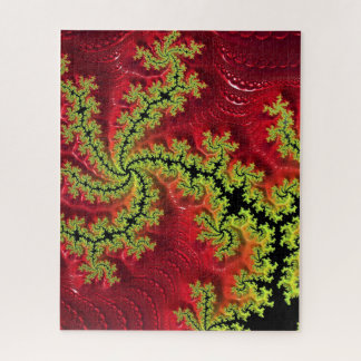 Une Rivière Traverse Le Puzzle