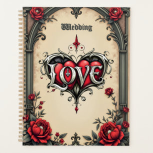 Une romance gothique. Un style gothique et orné