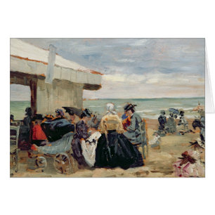 Une scène de plage