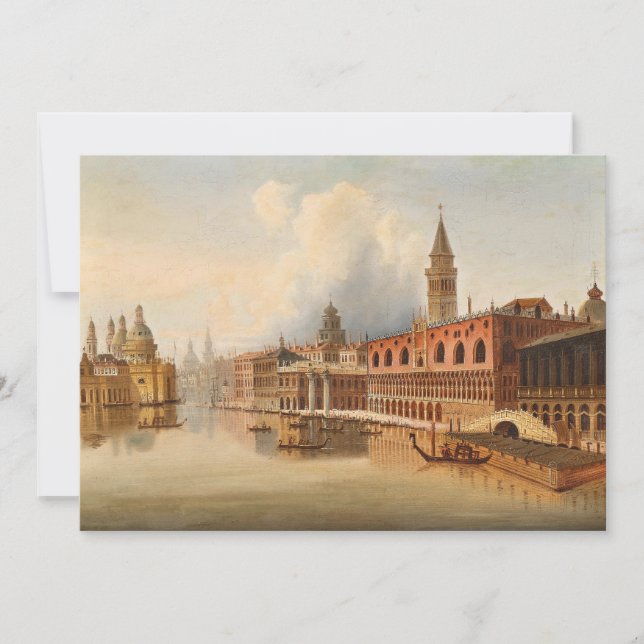 Une scène vénitienne | Johann Wilhelm Jankowsky (Devant)