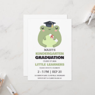 Une simple invitation à la remise des diplômes de 
