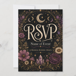« Une soirée magique vous attend » RSVP