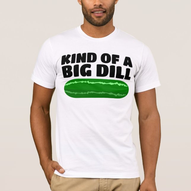 UNE SORTE DE T-SHIRTS AMUSANTS DE DILL (Devant)